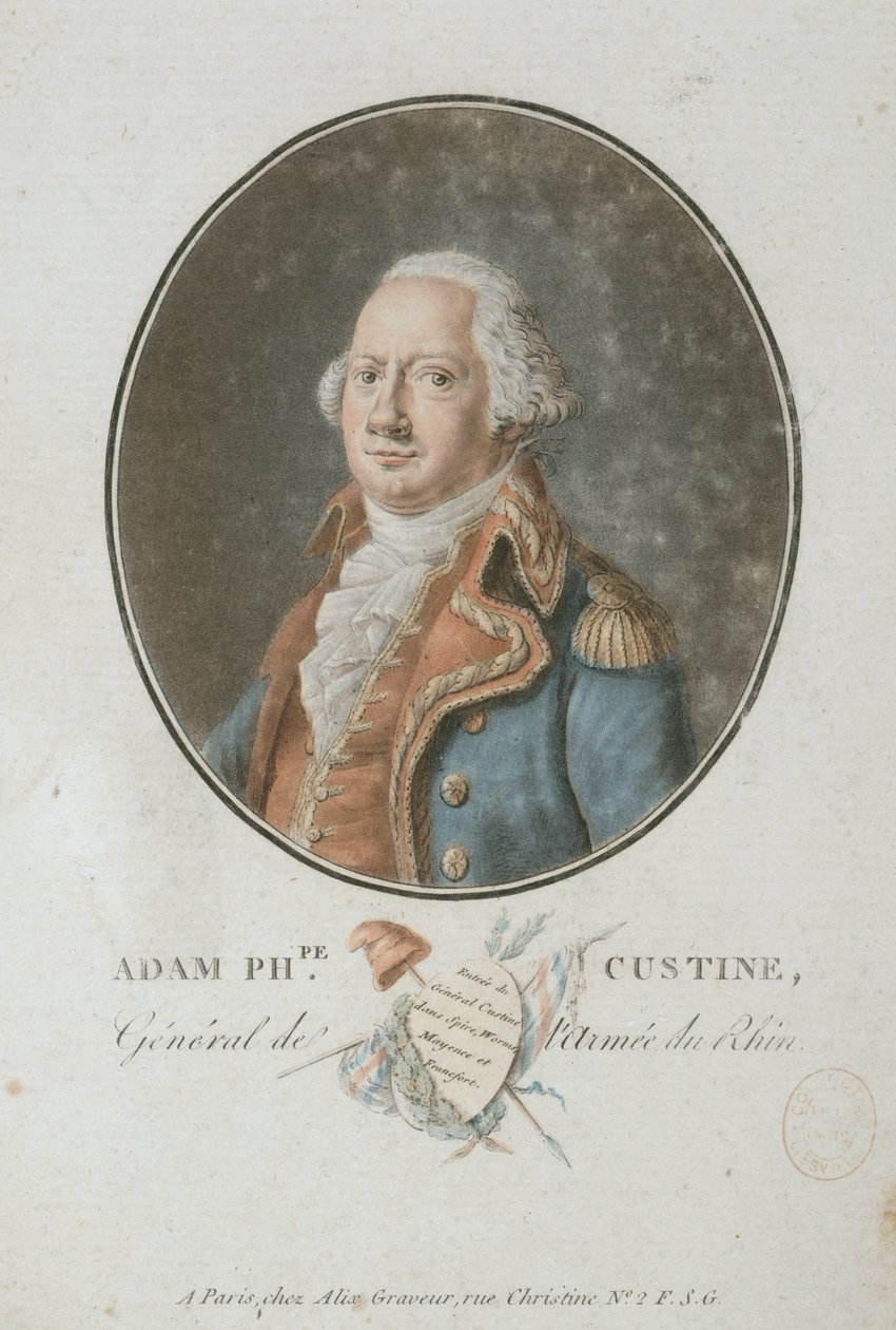 Comte Adam Philippe de Custine - Pierre Michel Alix