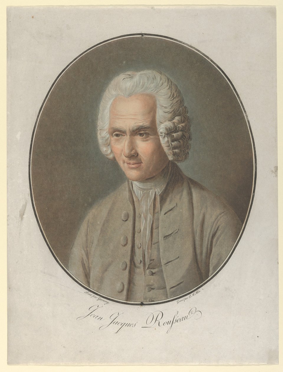 Jean-Jacques Rousseau, 1791 - Pierre Michel Alix