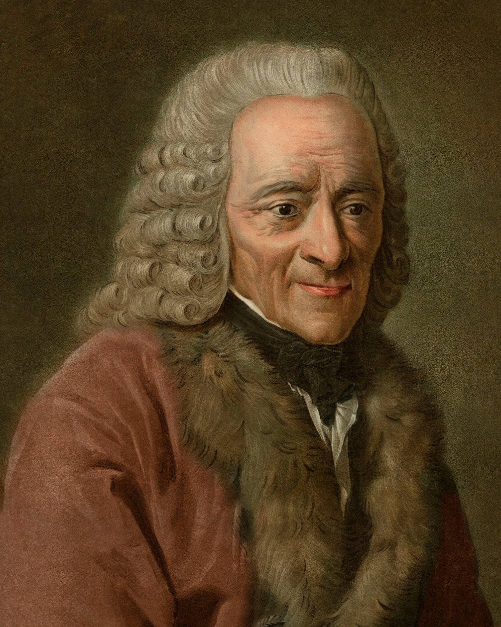 Portrait de Voltaire - Pierre Michel Alix