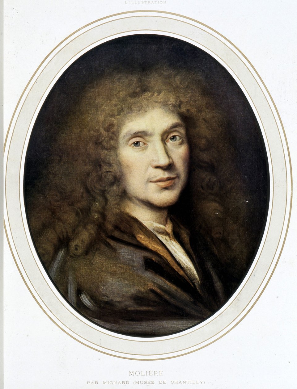 Molière par Mignard - Musée de Chantilly - Pierre Mignard