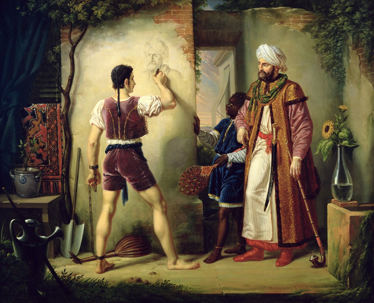Fra Filippo Lippi (c.1406-69) 1819 - Pierre Nolasque Bergeret