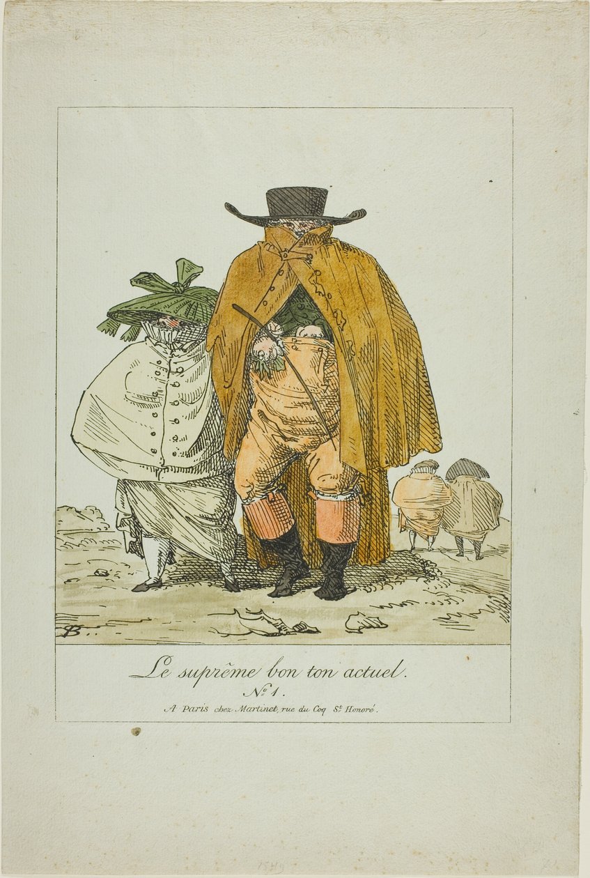 Première planche de la Supreme Current Fashion - Pierre Nolasque Bergeret