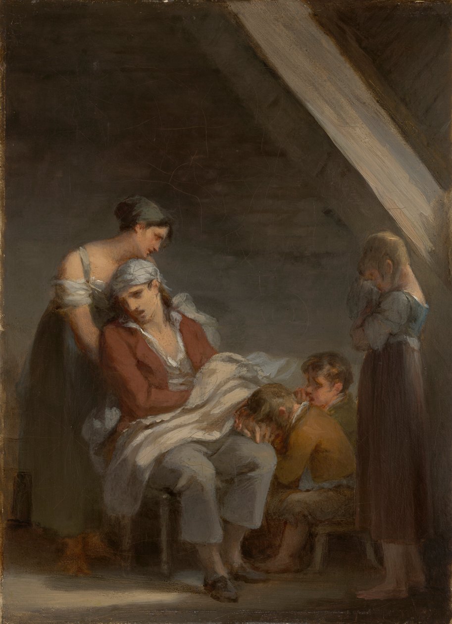 Une famille dans la désolation - Pierre Paul Prud