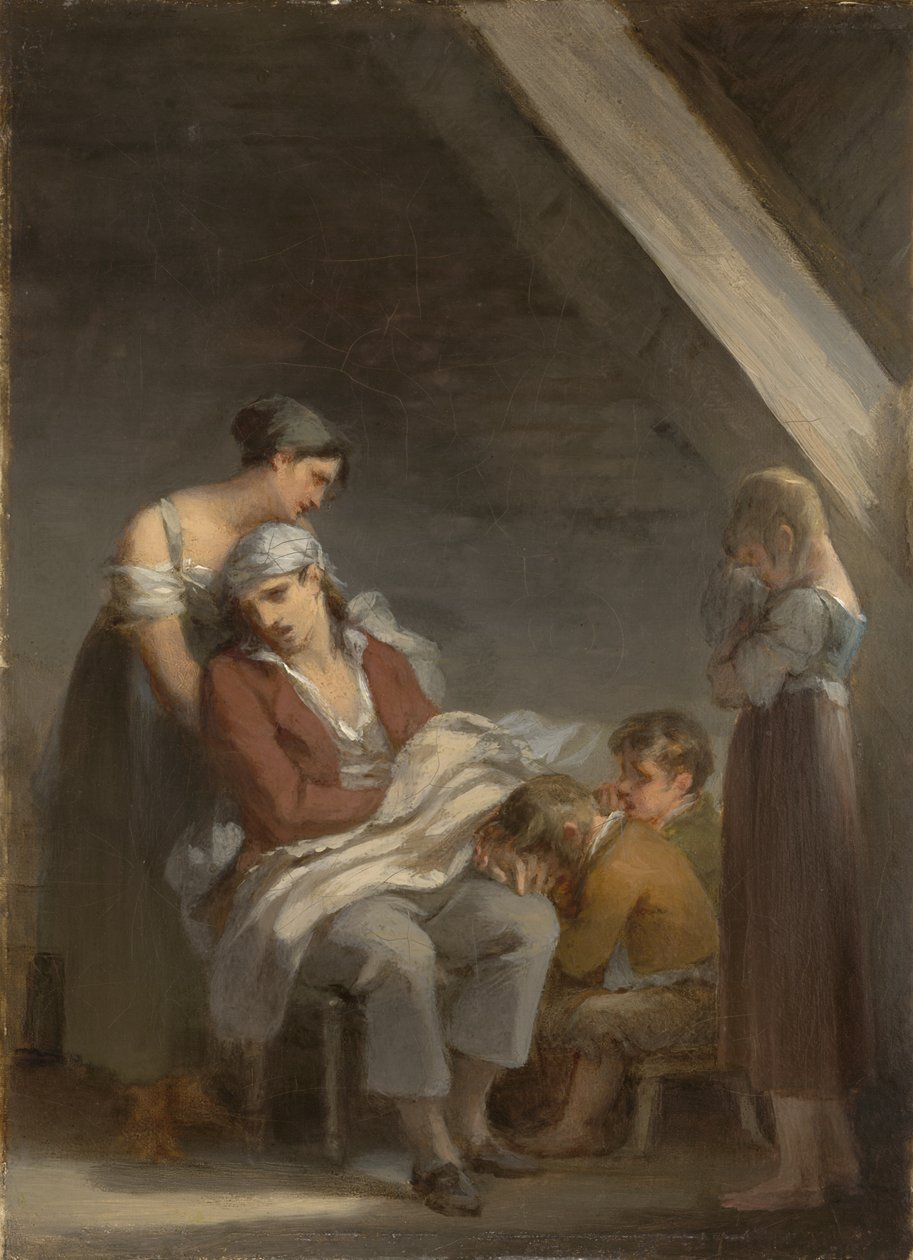 Une Famille dans la désolation - Pierre Paul Prudhon