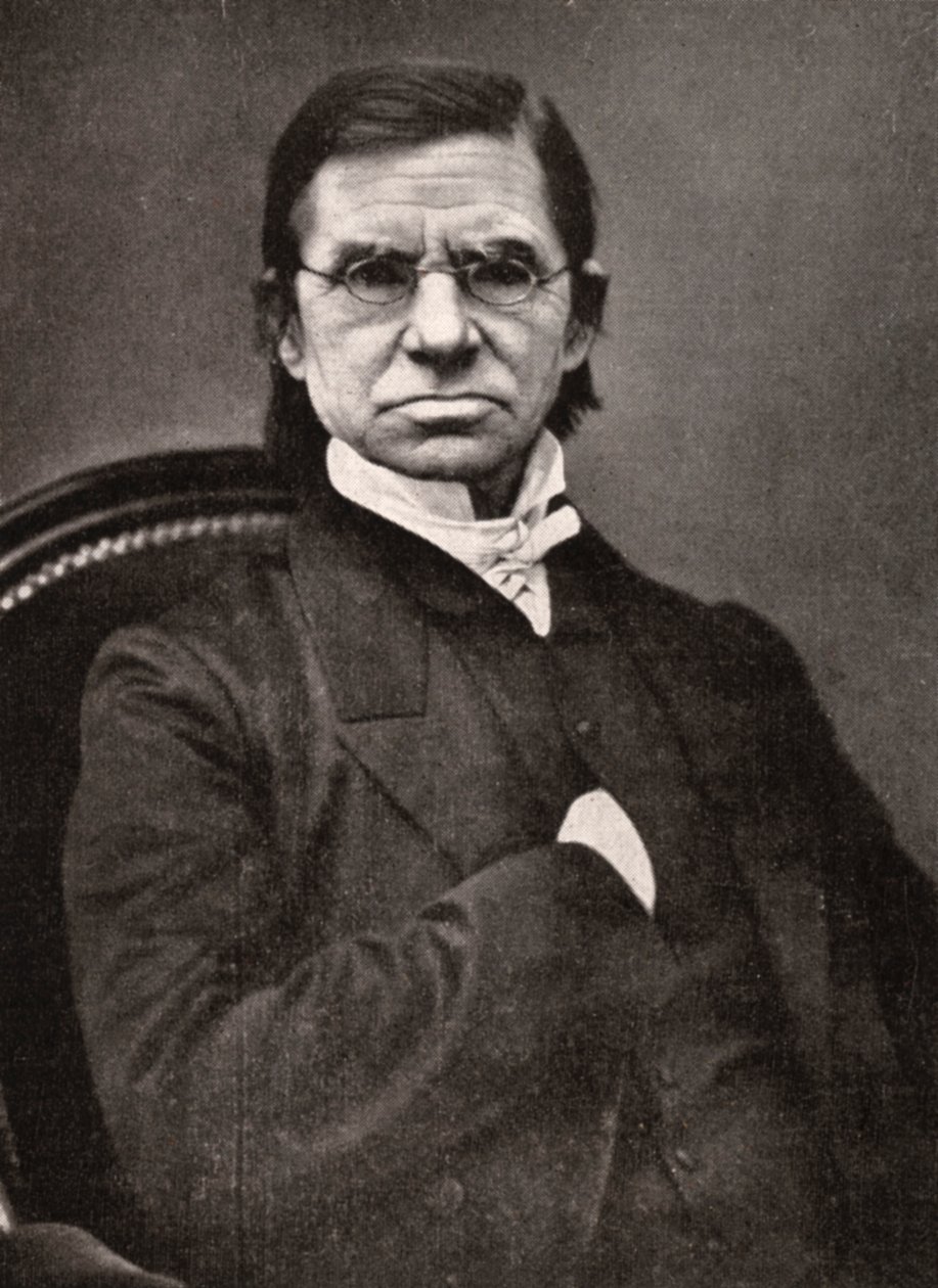 Émile Littré, lexicographe et philosophe français, 19e siècle - Pierre Petit