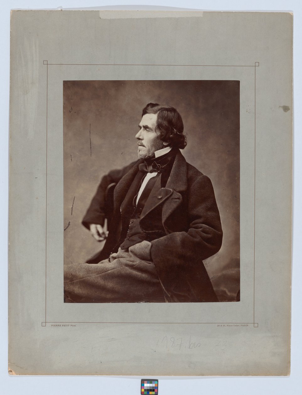 Portrait de Delacroix - Pierre Petit