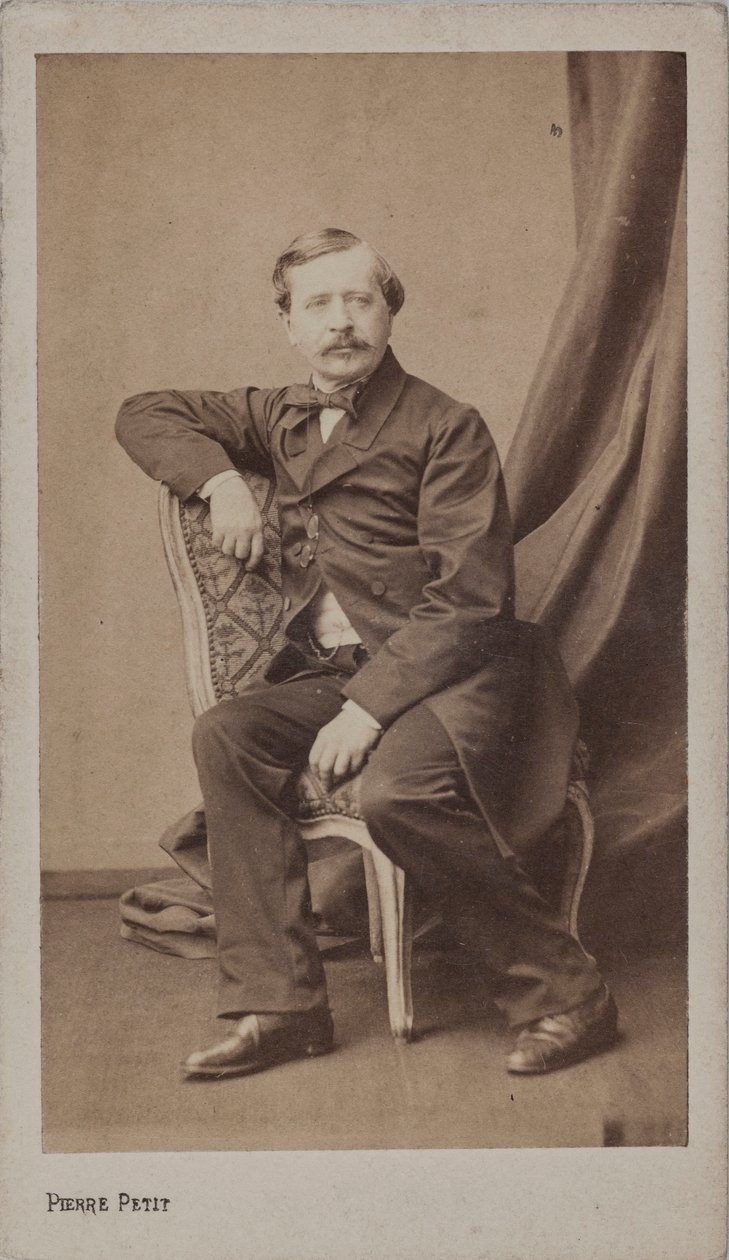 Portrait de Louis de Loménie 1818-1878 - Pierre Petit
