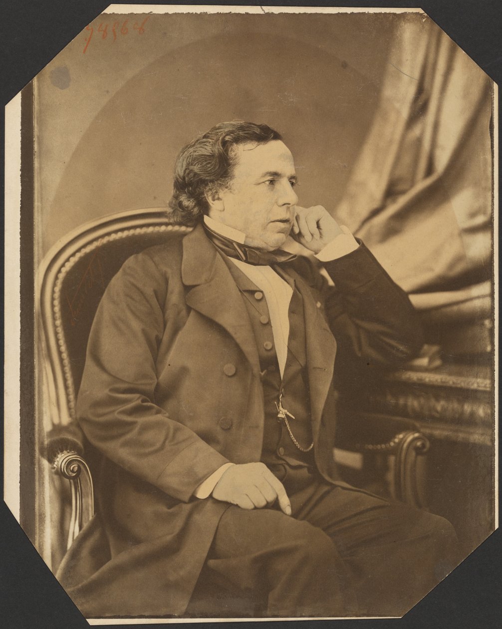 [Portrait de Victor-Auguste-François Morel-Lavallée] - Pierre Petit
