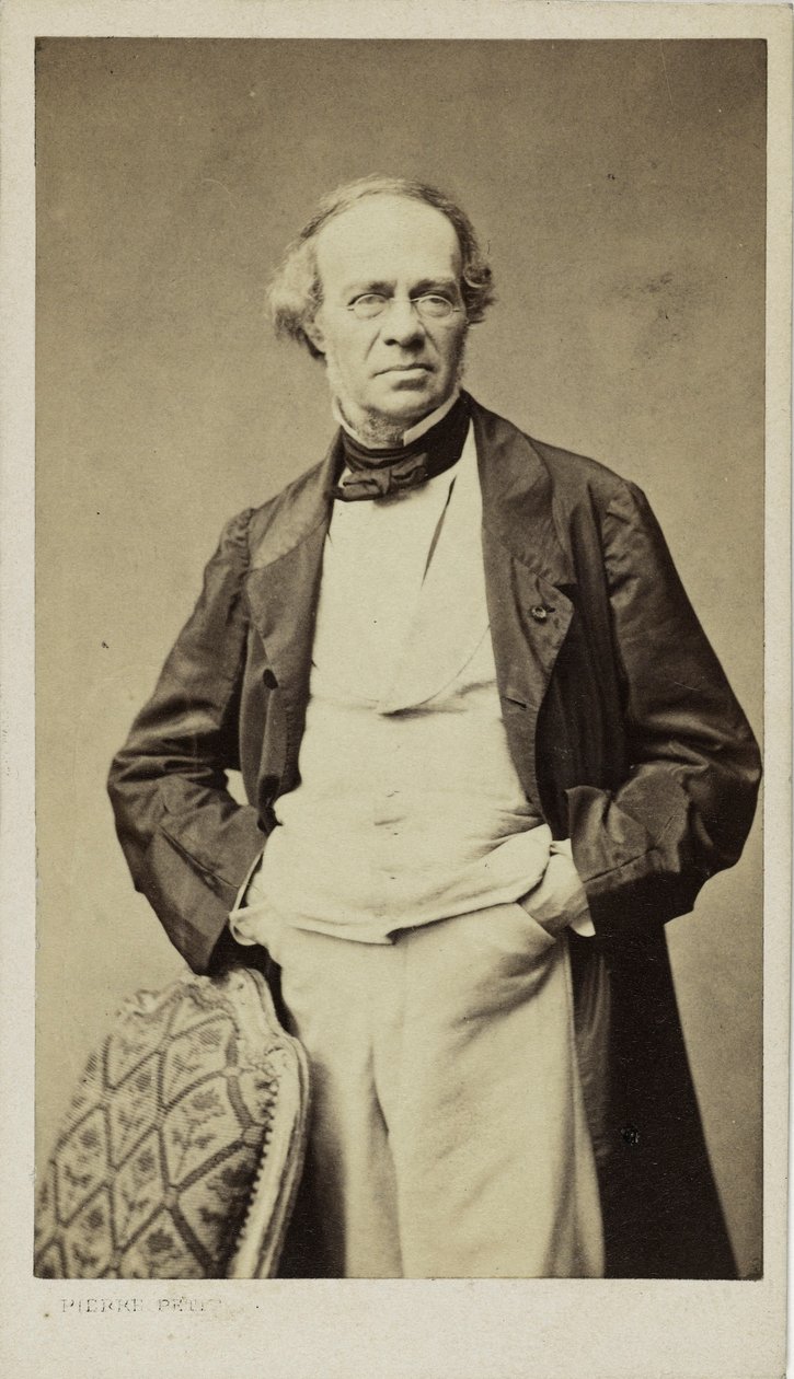 Portrait du compositeur Jacques Fromental Halévy 1799-1862, vers 1860 - Pierre Petit