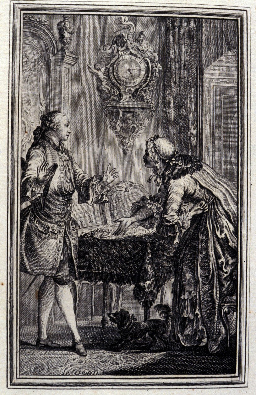 Le Gascon puni - Pierre Philippe Choffard