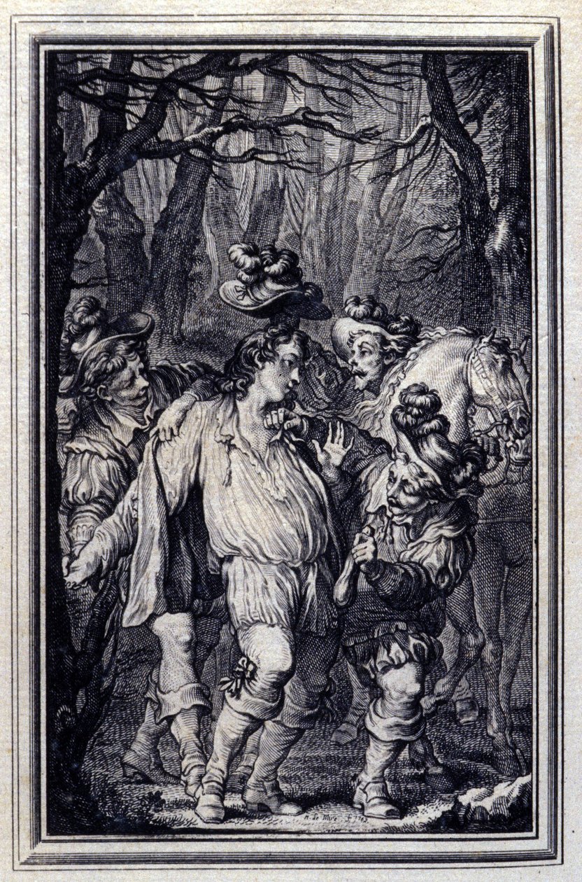 La prière de Saint Julien - Pierre Philippe Choffard