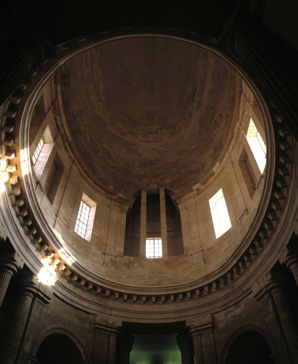 Chapelle de la Vieille Charité (1679 - 1707), monastère de Marseille. Vue intérieure - Pierre Puget