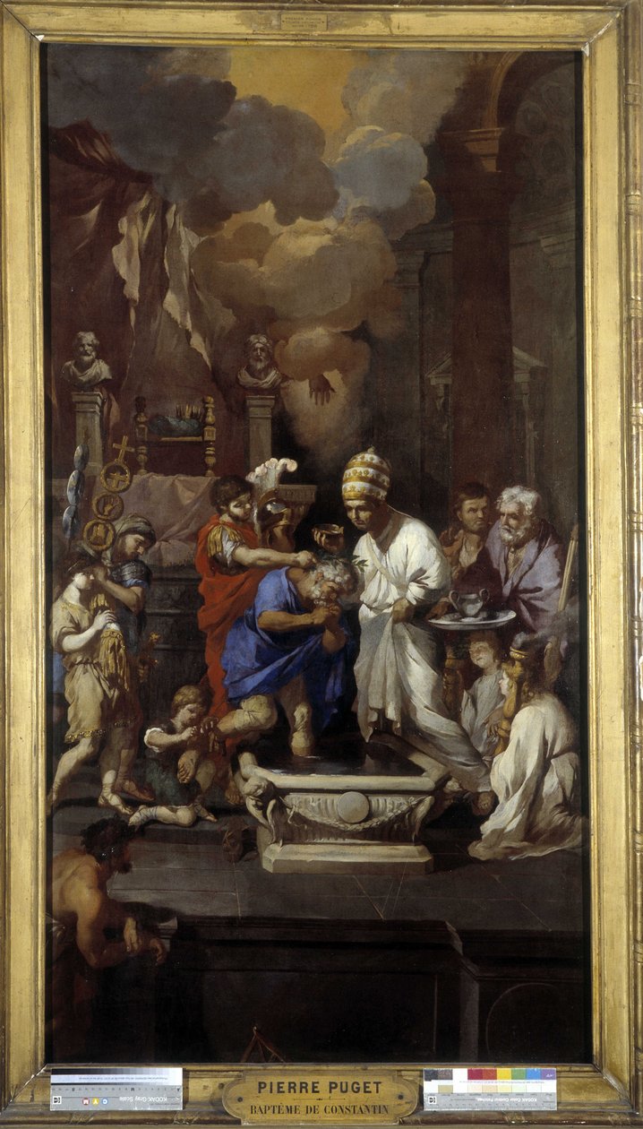 Le baptême de Constantin : L