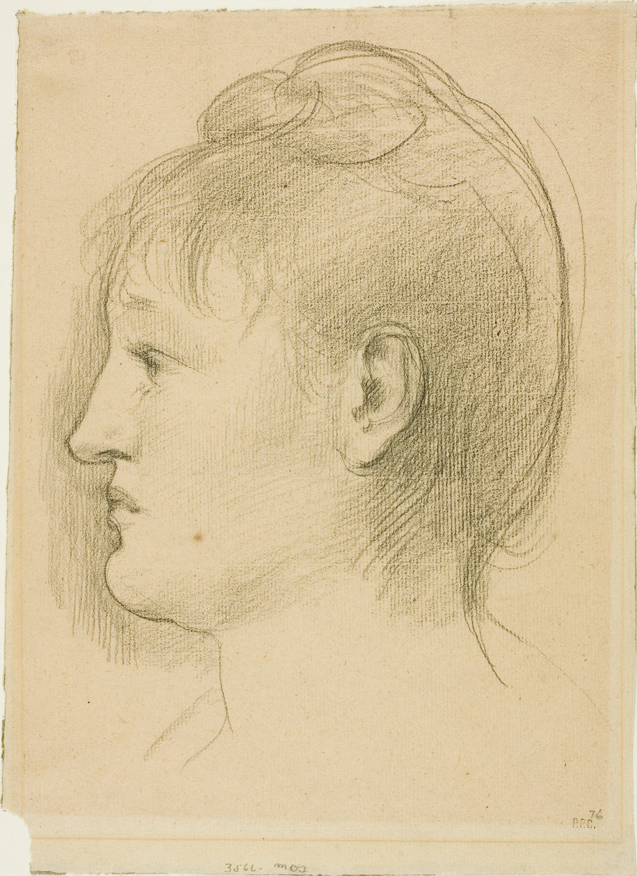 Tête de Femme - Pierre Puvis de Chavannes