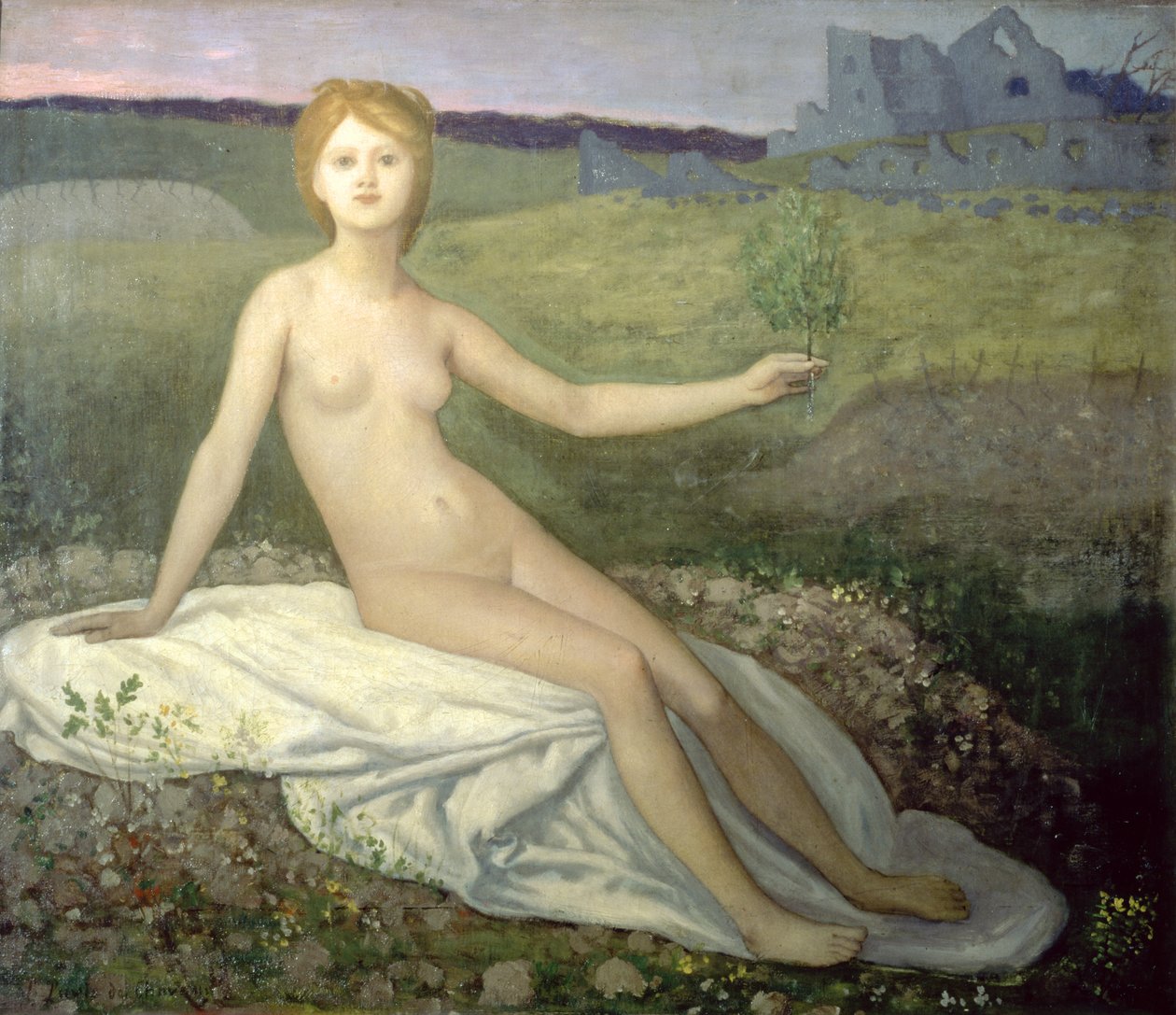 Espoir, 1871-2 - Pierre Puvis de Chavannes