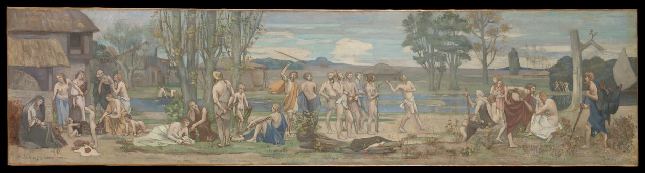 Ludus pro patria (Jeux patriotiques) - Pierre Puvis de Chavannes