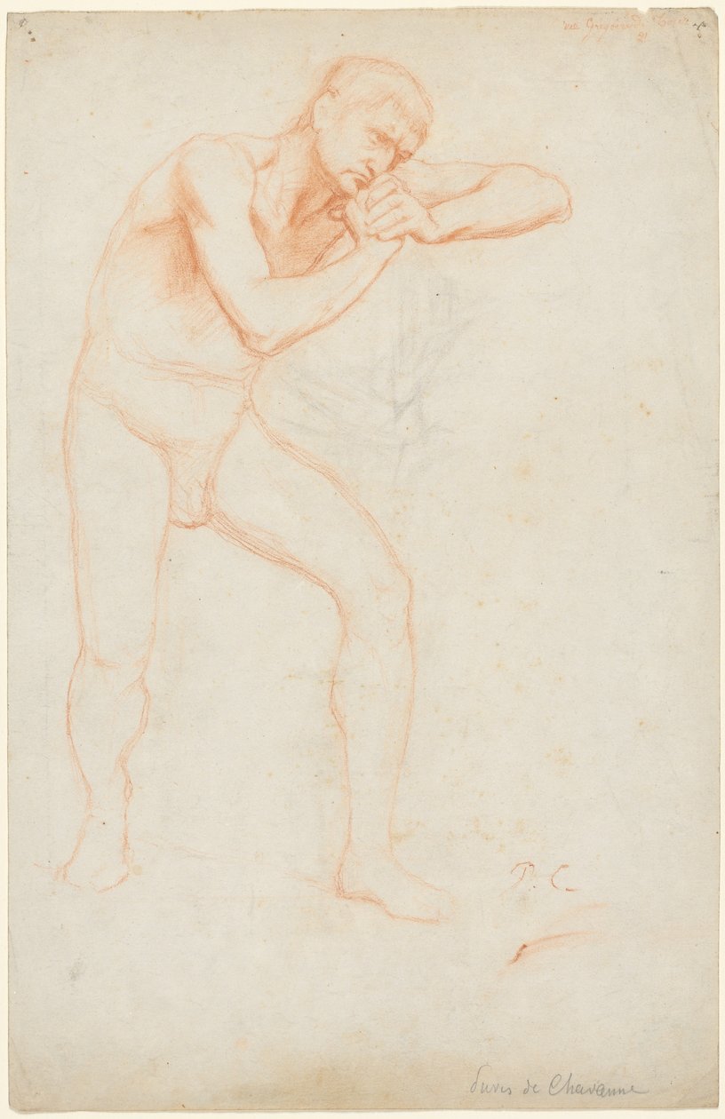 Nu masculin, 1891 - Pierre Puvis de Chavannes