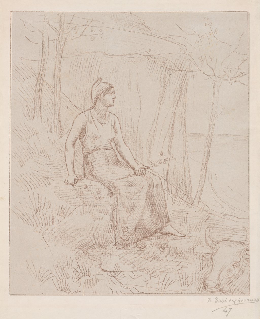 Normandie - Pierre Puvis de Chavannes