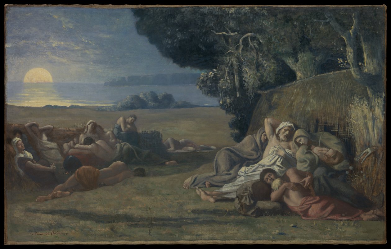 Sommeil - Pierre Puvis de Chavannes