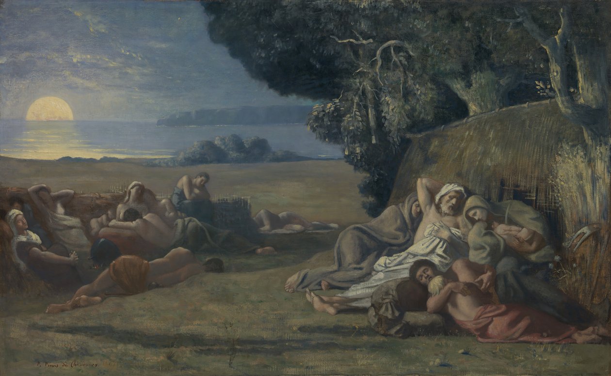 Le Sommeil - Pierre Puvis de Chavannes