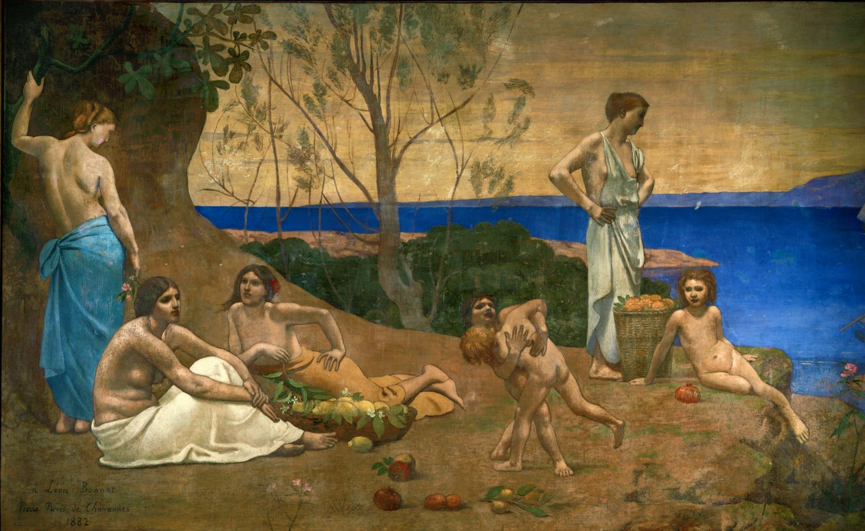 Pays doux - Pierre Puvis de Chavannes