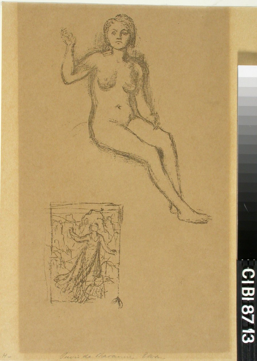 Ohne Titel - Pierre Puvis de Chavannes