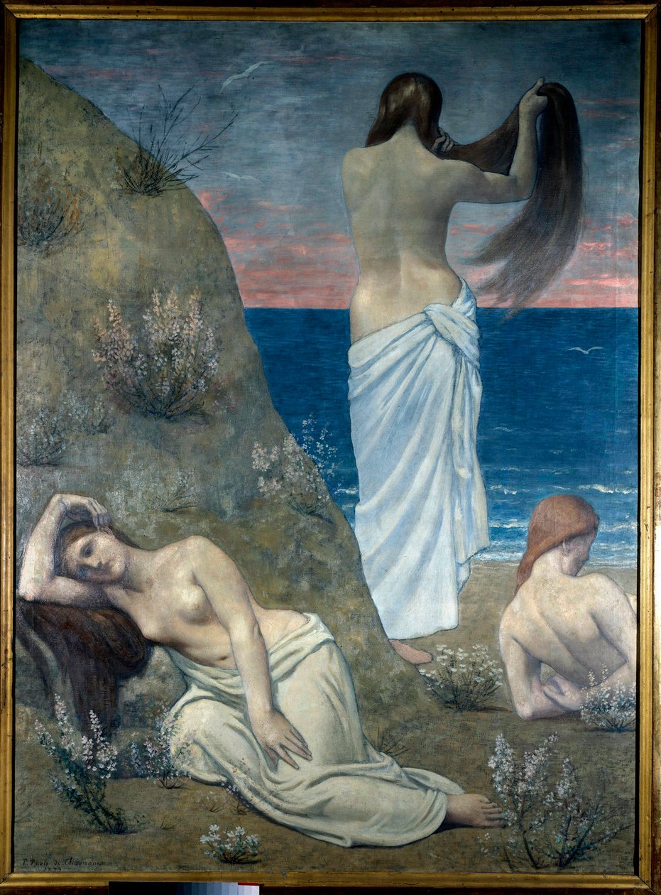 Jeunes filles au bord de la mer - Pierre Puvis de Chavannes