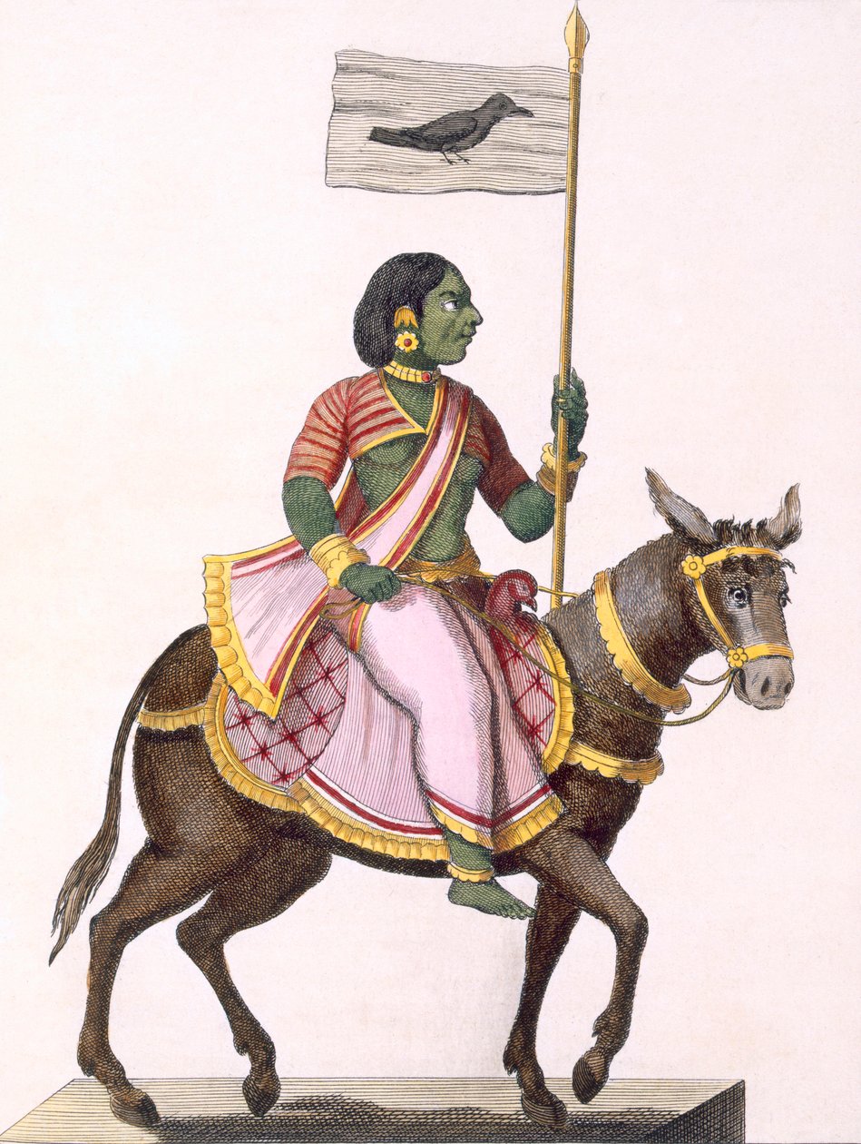 Moudevi, déesse de la discorde et de la misère, 1782 - Pierre Sonnerat
