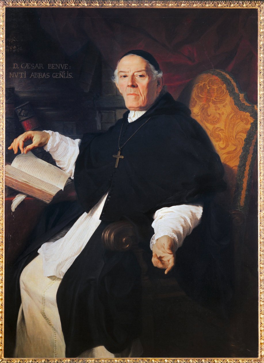Don Cesare Benvenuti, abbé général de la congrégation des chanoines de Latran - Don Cesare Benvenuti ... - Pierre Subleyras