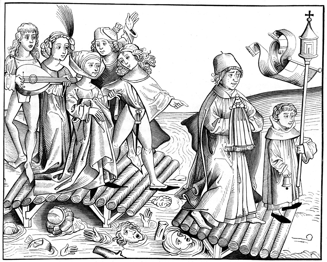 Le passage du viatique, 1493 - Pierre Wolgmuth