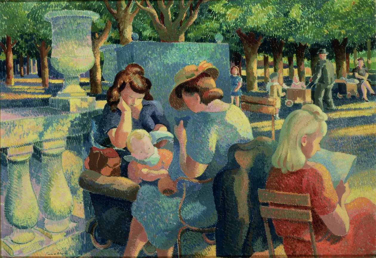 Jardins du Luxembourg - Pierre de Belay