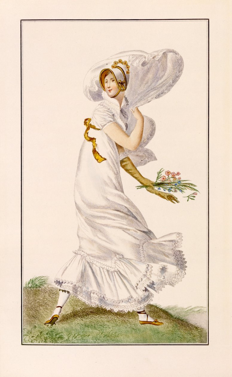 Robe de promenade en chiffon, 1812 - Pierre de La Mesangere