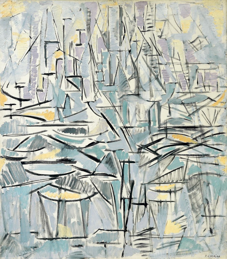 Composition No. XVI - Piet Mondrian