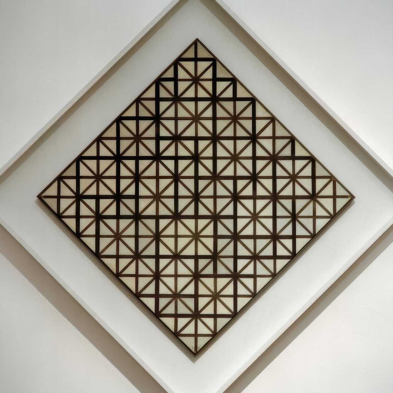 Composition avec lignes grises; Composition avec grille 3 - Piet Mondrian
