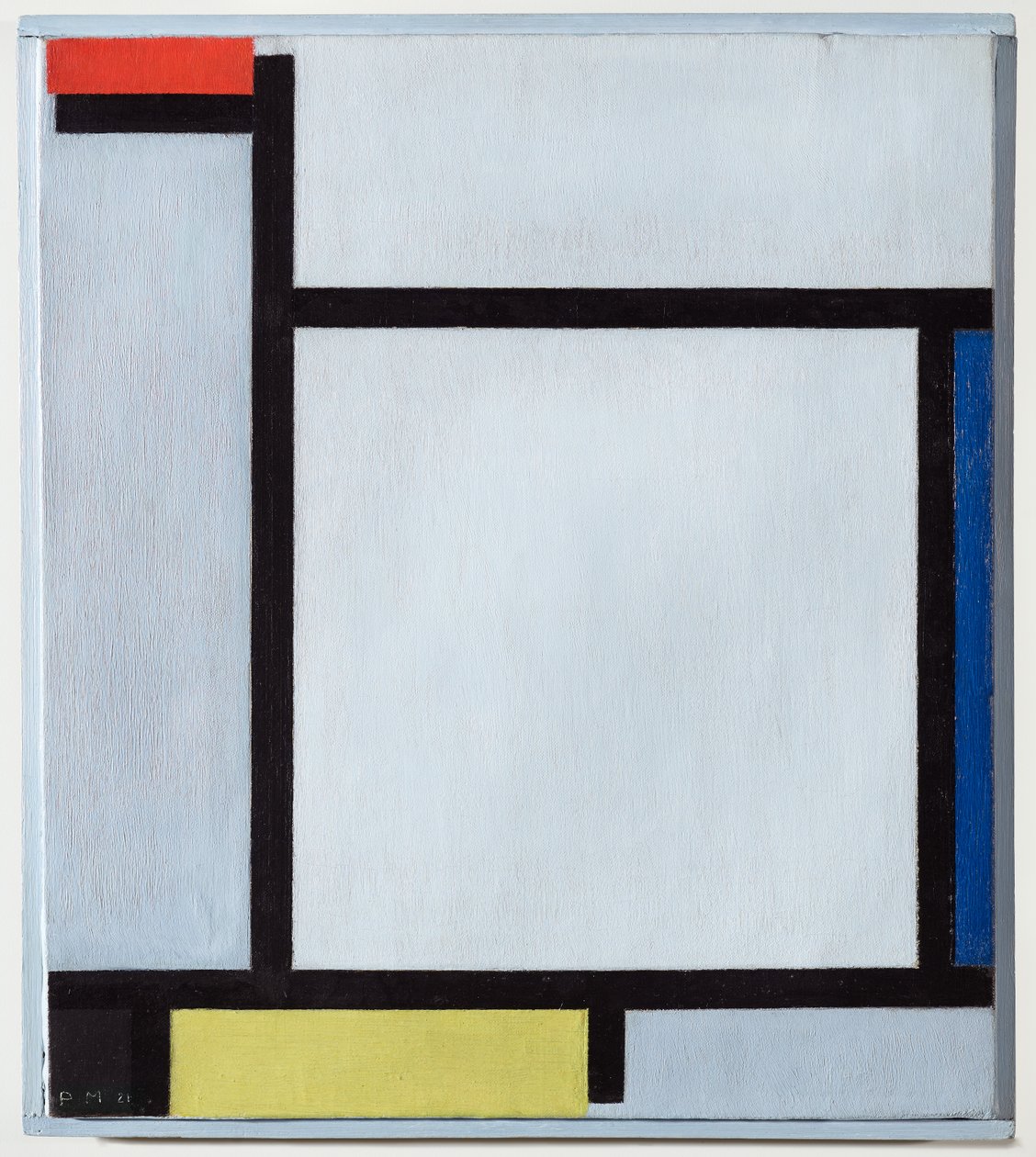 Composition avec rouge, bleu, noir, jaune et gris - Piet Mondrian