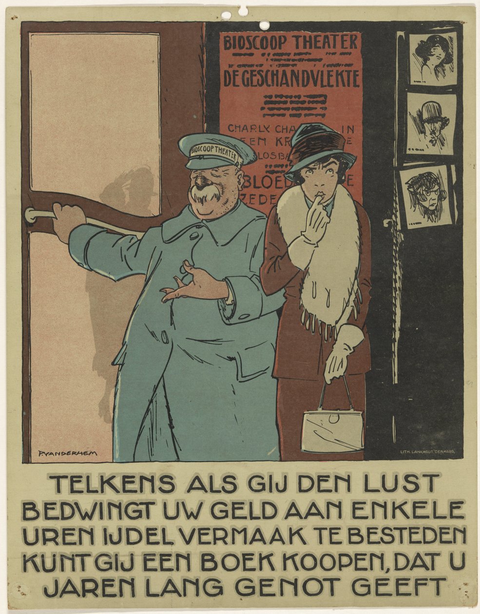 Portier pour un cinéma - Piet van der Hem