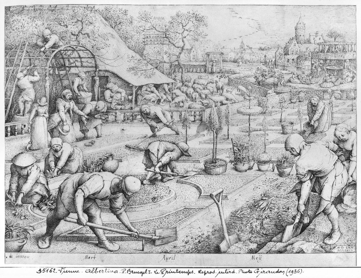 Printemps, 1565 - Pieter Bruegel the Elder