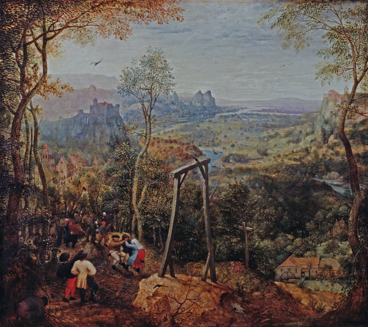 La Pie sur le Gibet - Pieter Bruegel the Elder