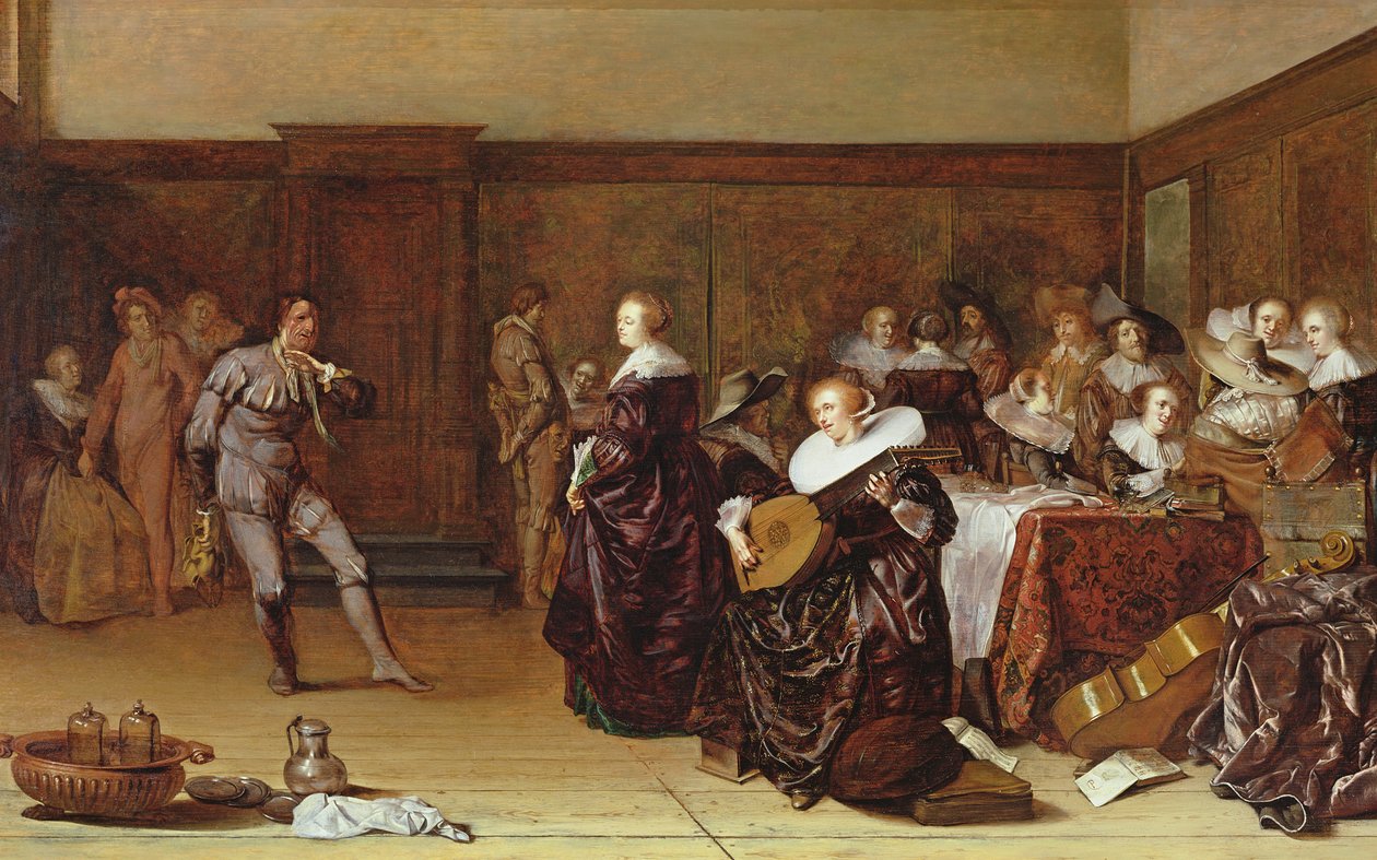 Fête dansante, 17ème siècle - Pieter Codde
