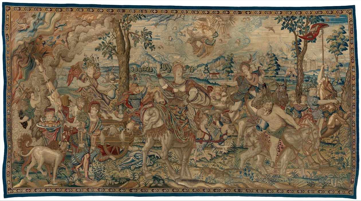 La Gourmandise, c.1550-60 - Pieter Coecke van Aelst