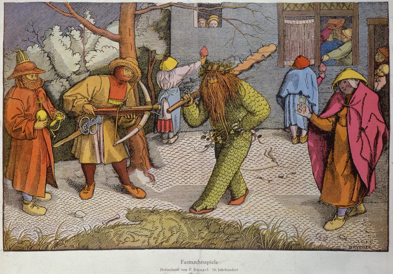 Fastnachtsspiele - Pieter III attr. to Brueghel