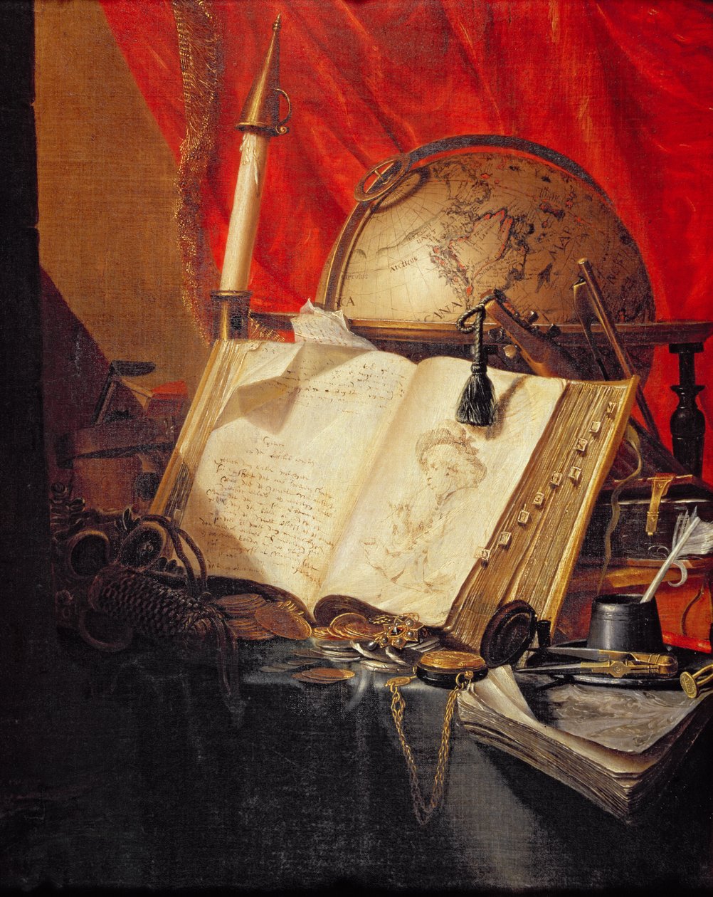 Une Nature Morte de Vanité - Pieter de Ring