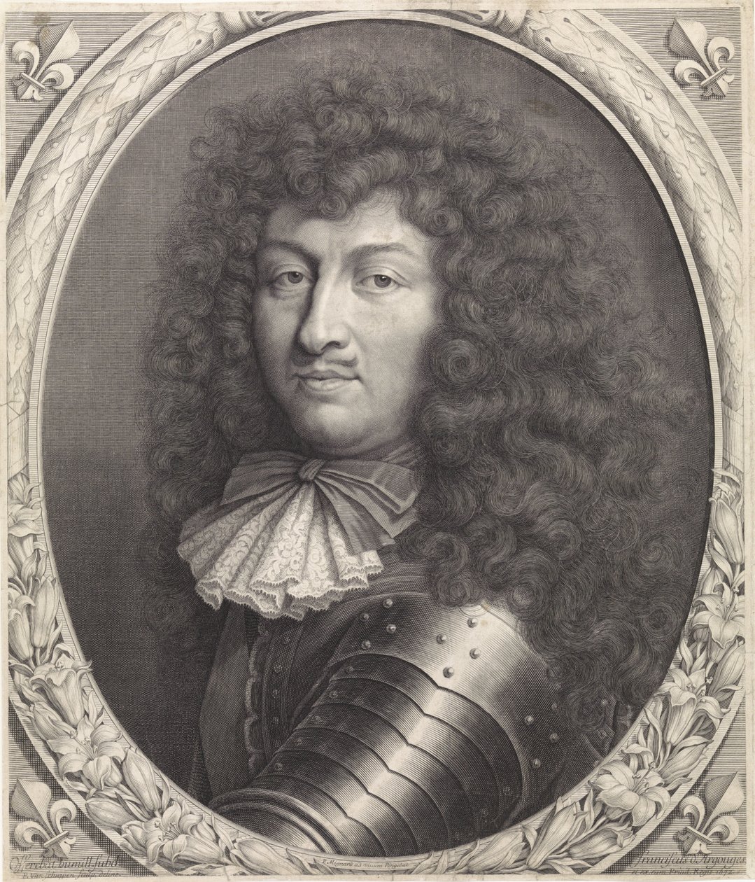 Portrait de Louis XIV de France - Pieter van Schuppen
