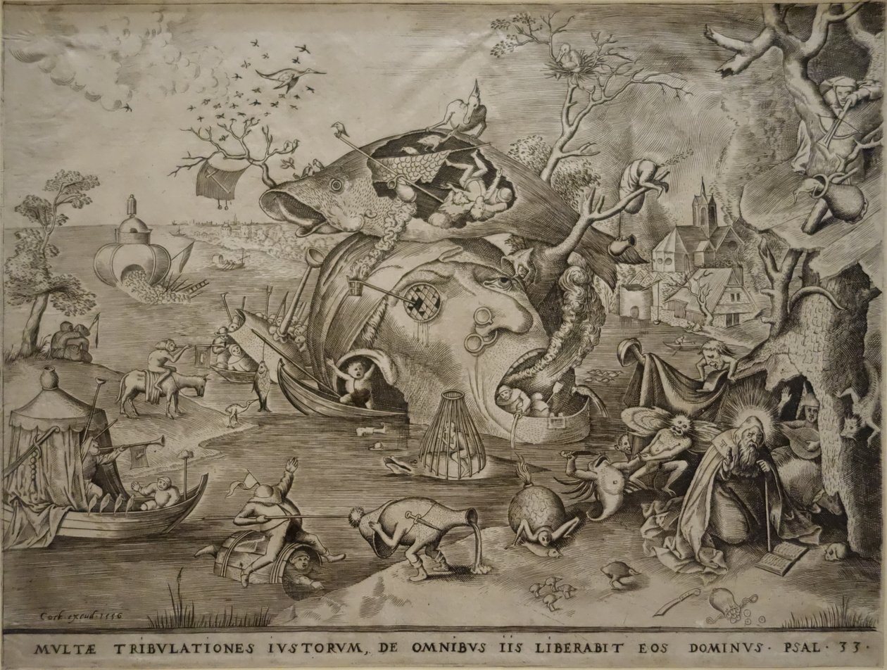 La tentation de saint Antoine - Pieter van der Heyden