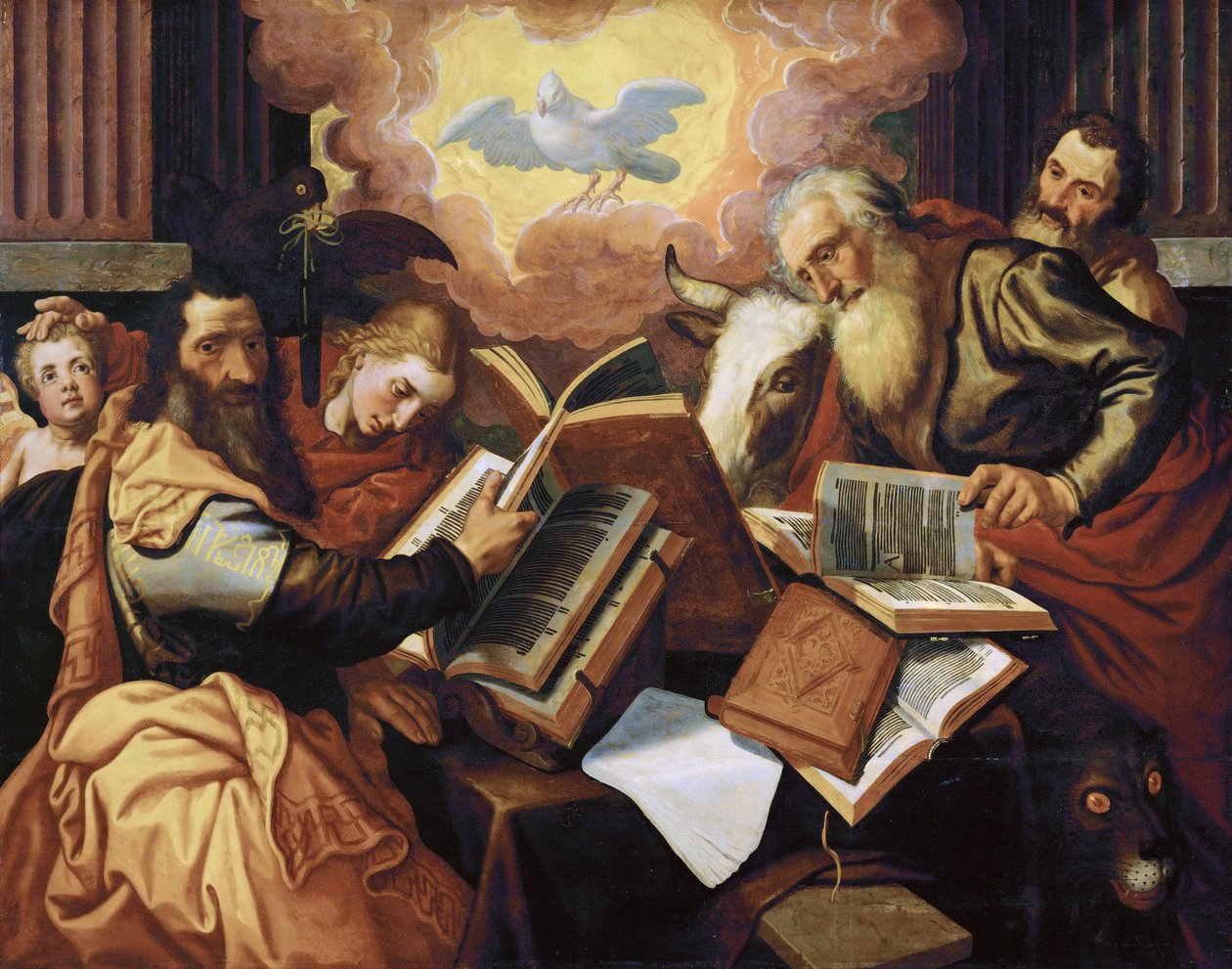 Les quatre évangélistes - Pieter Aertsen