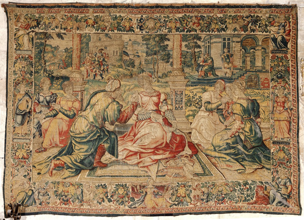 Tapisserie de Marc Antoine et Cléopâtre - Pieter (attr. to) Coecke van Aelst