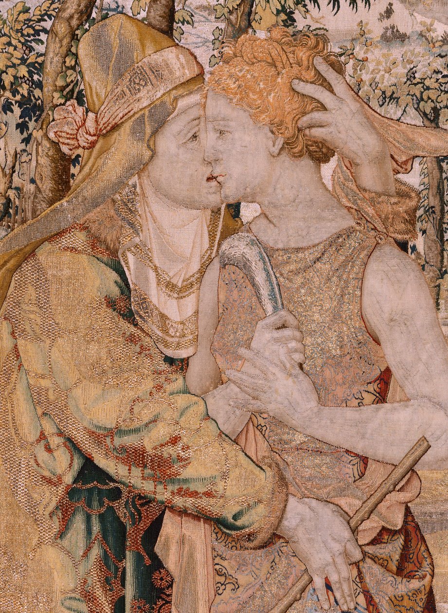 Vertumne embrasse Pomone (série Vertumne et Pomone) - Pieter (circle of) Coecke van Aelst