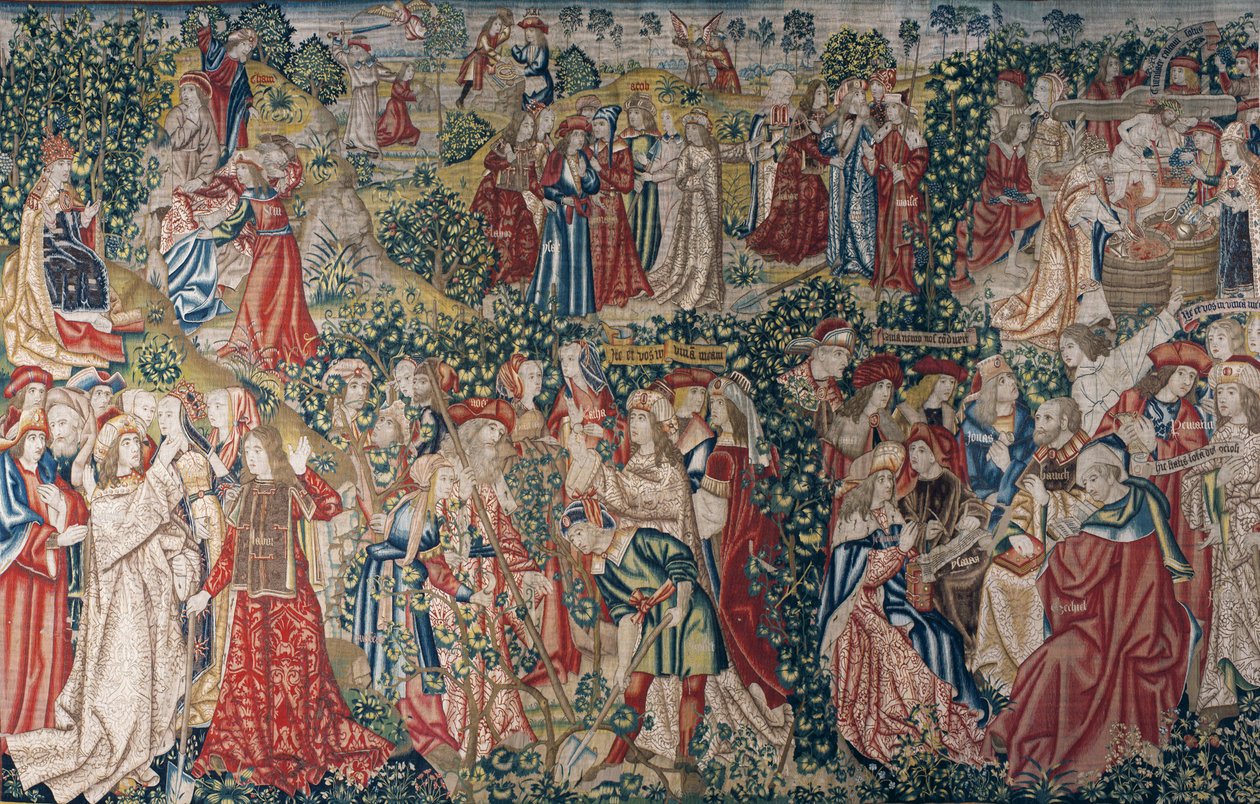 La parabole des ouvriers de la vigne, vers 1500 (tapisserie) - Pieter (studio of) Coecke van Aelst