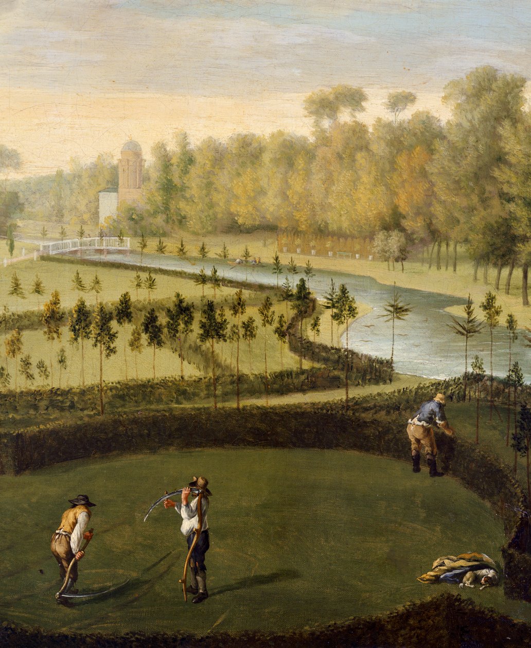 Les Jardins de la Maison Chiswick depuis l