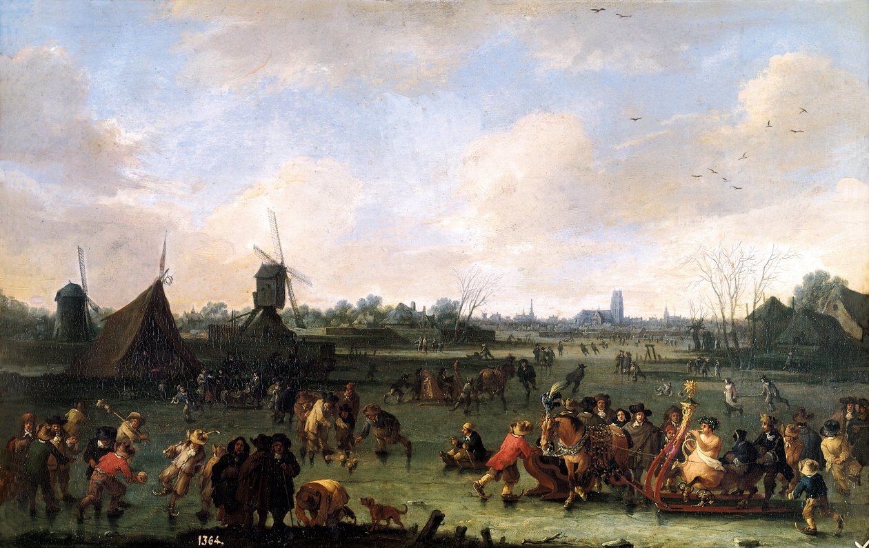 Patineurs - Pieter Bouts